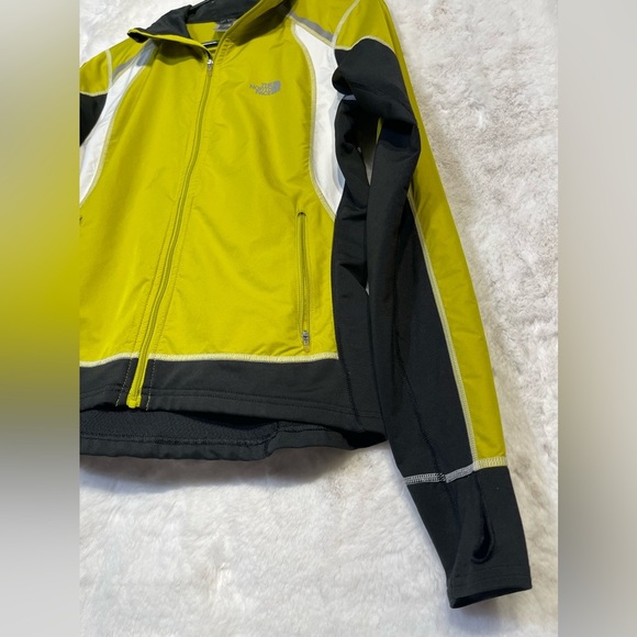 The North Face Womens Flight Series Track Athletic Jacket Yellow Black Small - Picture 8 of 15